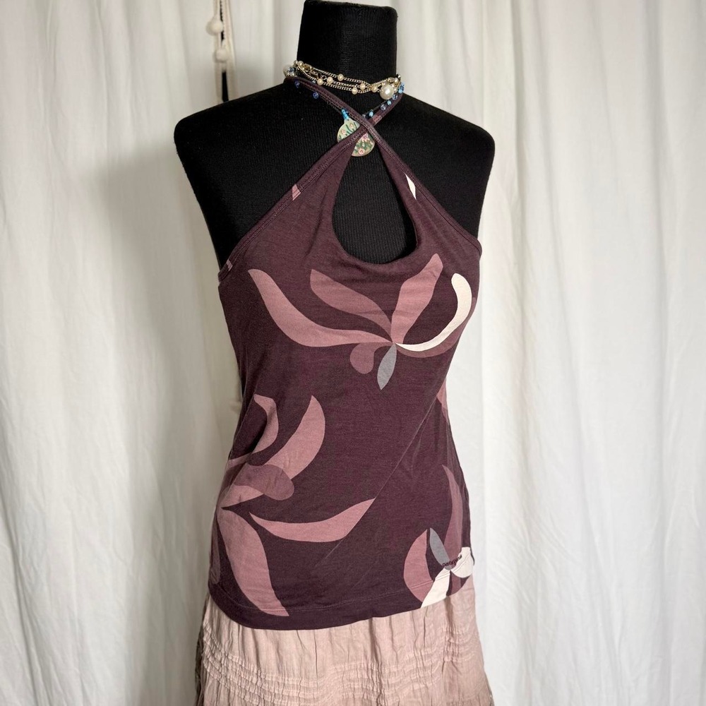 Vintage Patagonia Floral Shelf Bra Cami Tank Top M